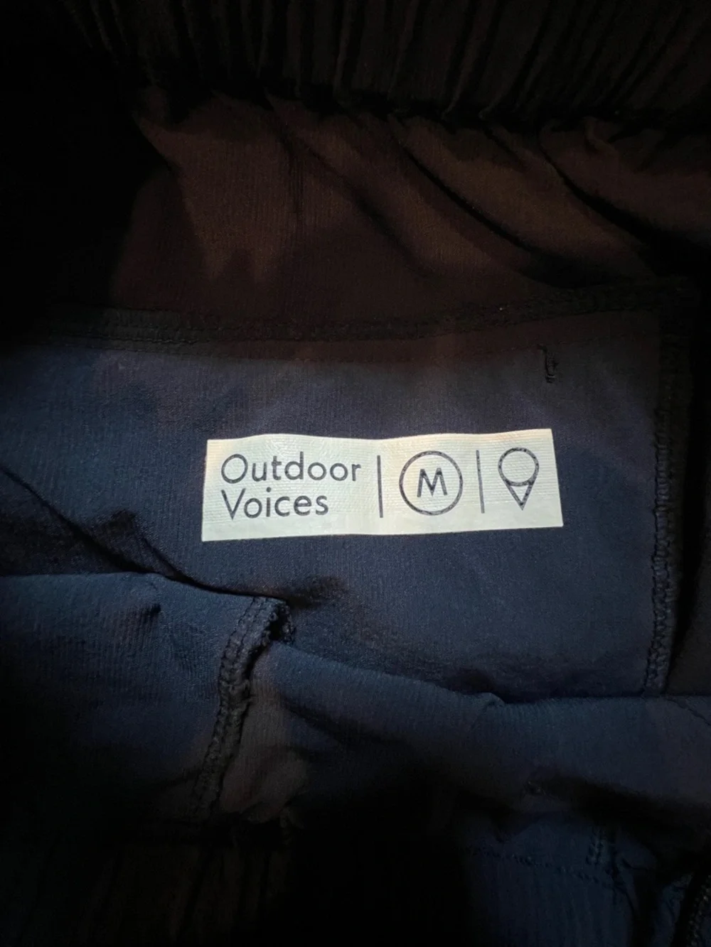 Outdoor Voices Men's RecTrek 7" Short Navy Athletic Shorts - Picture 9 of 9